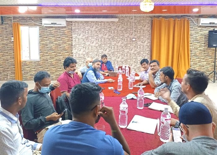 Media discussion in Butwal